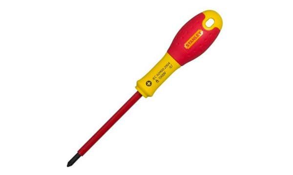 Chave de Fenda Pozidriv Isolada Pz2 x 125mm Stanley 0-65-419