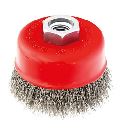 Macfer Catrabucha Aço com Rosca t/Taça CART-OI Inox M14 60mm Ref. 026.0023