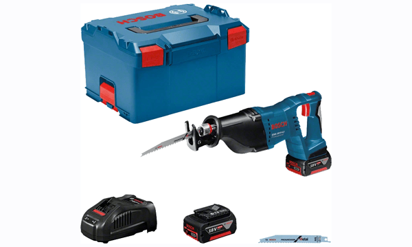 Serra sabre sem fio 18V 5.0Ah GSA 18 V-LI Bosch 060164J00B