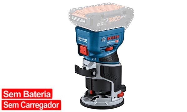 Bosch Professional Tupia de Canto e Superfície GKF 18V-8