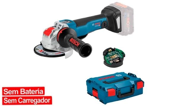 Rebarbadora 125mm Xlock GWX 18V-10 PSC Bosch 06017B0800