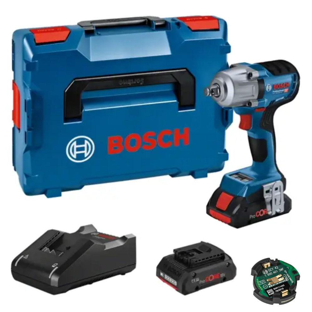 Aparafusadora de Impacto 1/2" 18V 4.0Ah GDS 18V-450 HC Bosch 