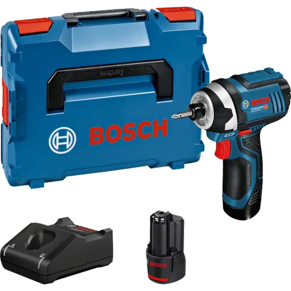 Aparafusadora de impacto GDR 12V-105 Professional + L-BOXX Bosch 06019A6977