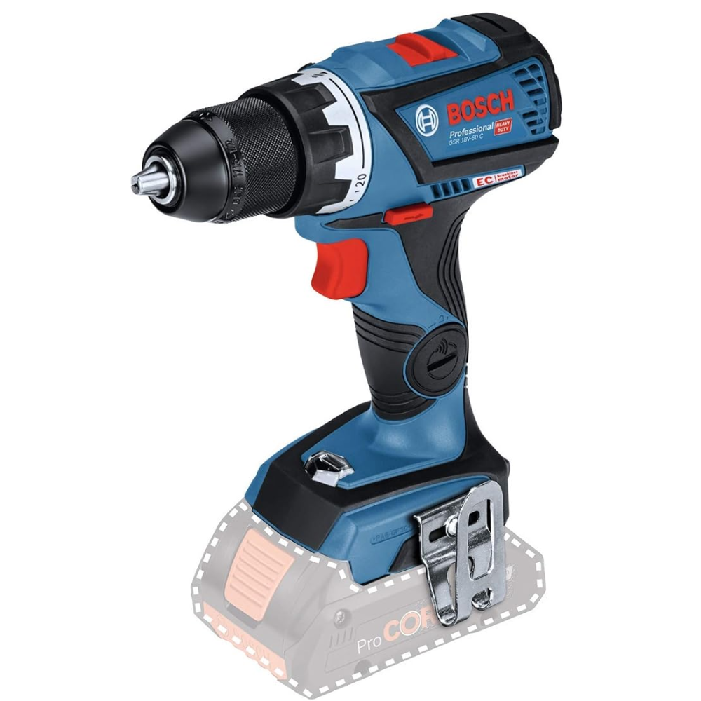 Aparafusadora GSR 18V-60 C Bosch 06019G1102