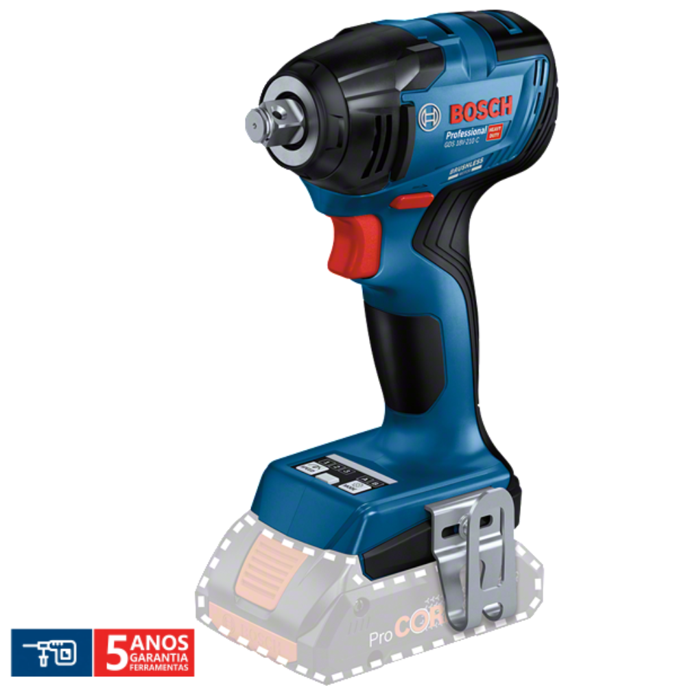 Aparafusadora de impacto GDS 18V-210 C Bosch 06019J0300