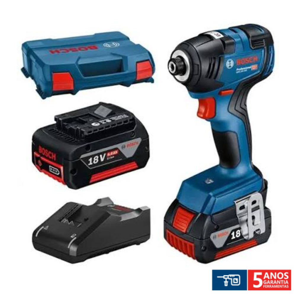 Aparafusadora de Impacto GDR 18V-200 Professional BOSCH 06019J2105