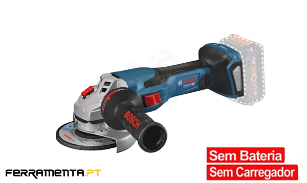 Rebarbadora BITURBO 18V Bosch GWS 18V-15 C Professional