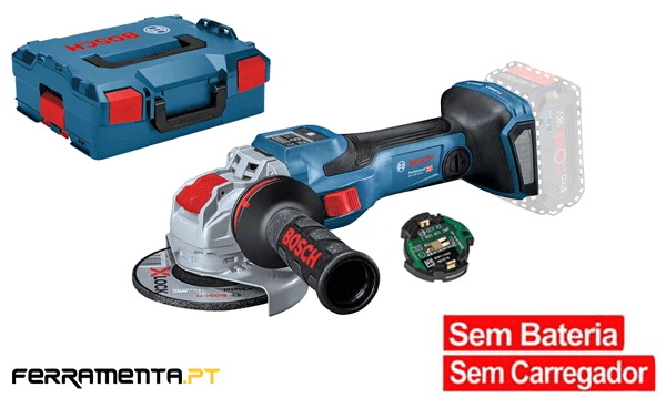 Rebarbadora 125mm X-Lock BITURBO Bosch GWX 18V-15 SC 06019H6500