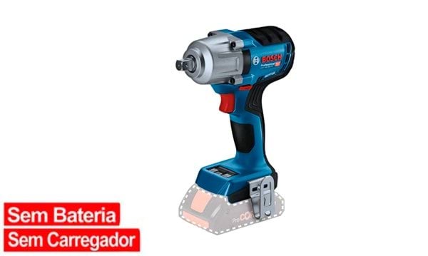 Chave de impacto 1/2" 800 Nm GDS 18V-450 HC Bosch 06019K4100