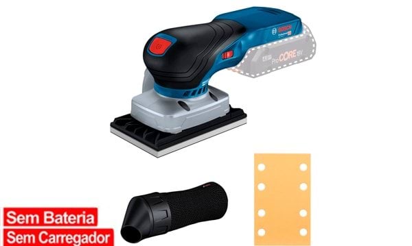 Lixadeira vibratória sem fio GSS 18V-13 Bosch 06019L0100