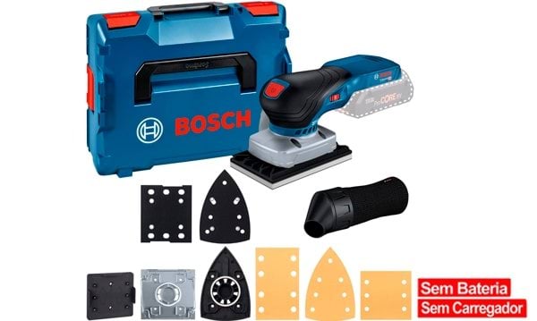 Lixadeira vibratória sem fio GSS 18V-13 Bosch 06019L0101