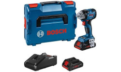 Bosch Professional Chave Impacto sem Fio GDS 18V-320 C com 2 baterias ProCORE18V 4.0Ah,Carregador GAL 18V-40,Módulo Bluetooth+Mala L-BOXX 136