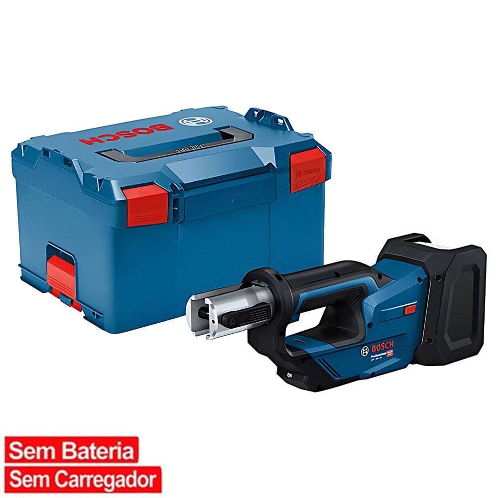 Bosch Professional Máquina Prensar Tubos sem Fio GPT 18V-19+Mala L-BOXX 238.