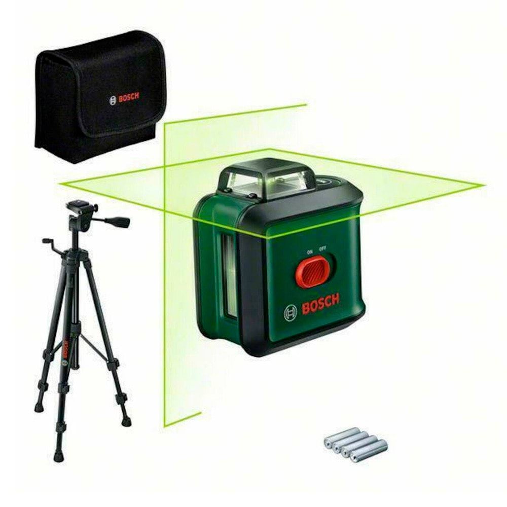 Nível Laser Universal Linha Cruzada 360 Bosch 0603663E06