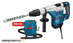 Martelo SDS-Max Bosch GBH 5-40 DCE + GAS 20 L SFC