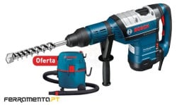 Martelo Perfurador Bosch GBH 8-45 DV + GAS 20 L SFC