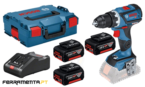 Aparafusadora 18V 5,0Ah Bosch GSR 18V-60 C Professional