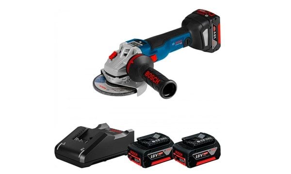 Rebarbadora 125mm 18V 5.0Ah GWS 18V-10 SC Bosch 0615990N12