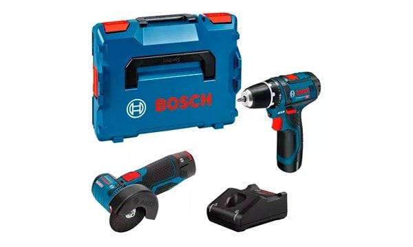Kit Combo GSR 12V-15 + GWS 12V-76 Bosch 0615990N2U
