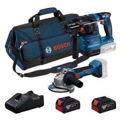 Kit 2 Máquinas GWS 18V-8 + GBH 18V-22 Bosch 0615V0003C