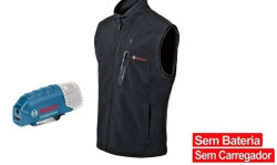 Colete c/aquecimento Unisexo 2XL 12V Bosch GHV 12+18V XV