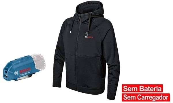 Camisola Térmica c/ Capuz S 12V  Bosch GHH 12+18V XA