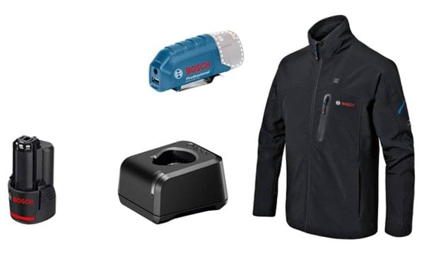 Casaco C/ Aquecimento XL 12V 2.0AH Bosch GHJ 12+18V XA