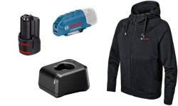 Camisola Térmica c/ Capuz L 12V 2.0Ah Bosch GHH 12+18V XA