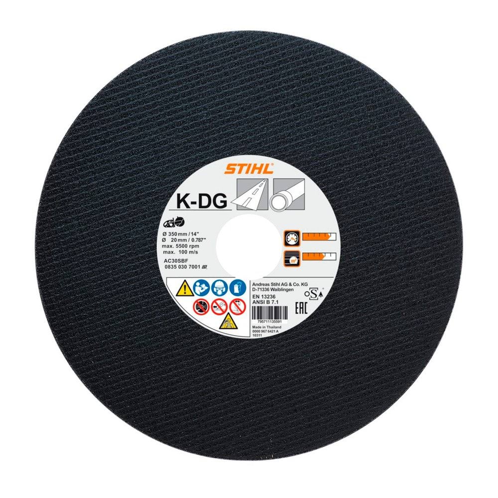 Disco de Resina Sintética Para Asfalto 350mm Stihl 08350307001