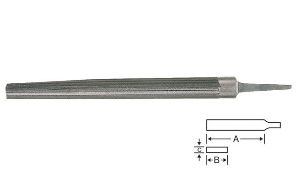 Lima de Meia-Cana Bastarda 300 Bahco 1-210-08-3-0