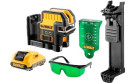 Nivel Laser Luz Verde 12V XR 5 Pontos Cruzados DeWalt DCE0825D1G-QW