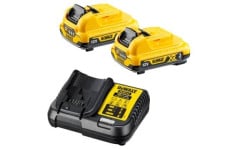Kit 2 Baterias XR 12V - 3,0 Ah + Carregador DeWalt DCB113L2-QW