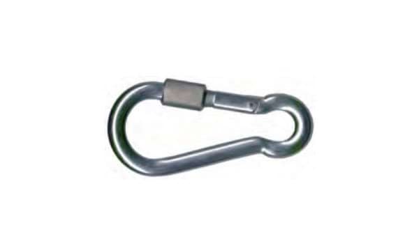 Mosquetão Bombeiro c/ Parafuso Galvanizado SHKG-SCW 6x 60mm (100pçs) MacFer 032.0196