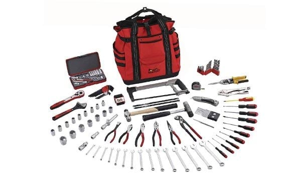 Kit 144 Ferramentas + Mochila de Transporte Teng Tools TC144E