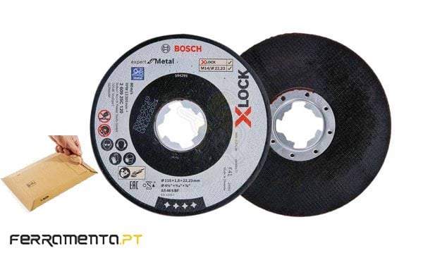 Disco de corte Expert Metal X-LOCK 115 x 1MM Bosh 260925C120
