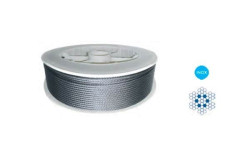 Cabo Aço Inox Anti-Magnético Resvestido WRSS-REV 7x7 3/4mm 150m MacFer 035.0006