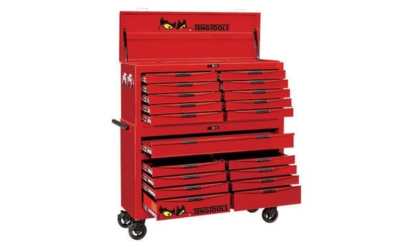 Kit Carrinho de Ferramentas Pro Monster 53” 1185 Pcs Teng Tools TCMONSTER02