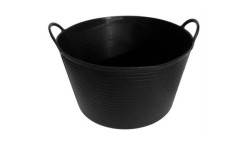 Balde Plástico Preto 42L Bellota BKT42BP