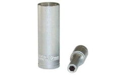 Chaves de Caixa 1/4" 10mm Longa Hexagonal Kroftools 140610L