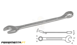 Chave de Boca Luneta 7 mm Bahco 111M-7