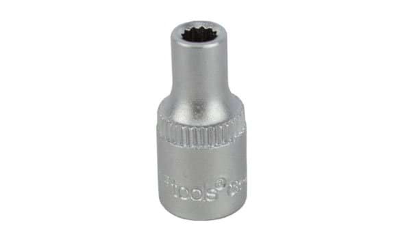 Chave de Caixa 1/4" 10mm Curta Bi-Hexagonal Kroftools 141210