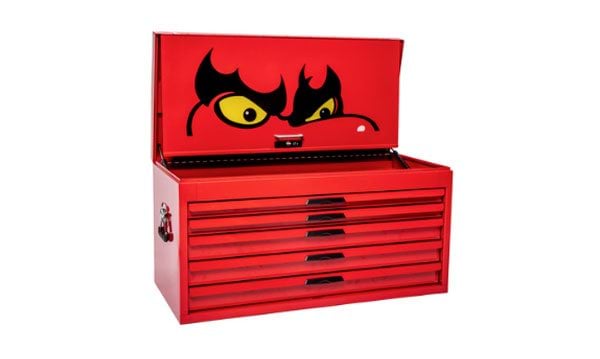 Caixa de Ferramentas Top Box 37” Pro 5 Gavetas Teng Tools TC205NF