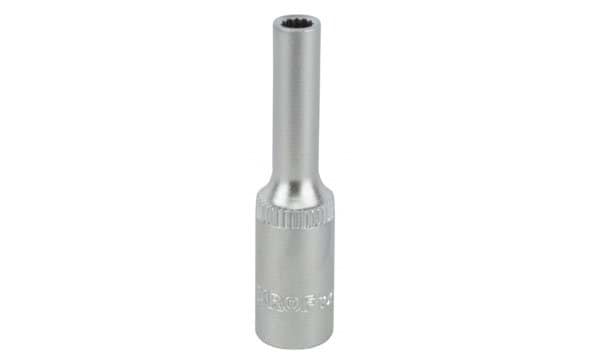 Chave de Caixa 1/4" 12mm Longa Bi-Hexagonal Kroftools 141212L