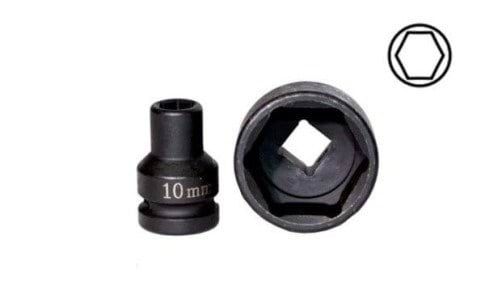 Chave Curta 1/2” Impacto 15mm Hexagonal Kroftools 1215