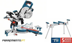 Serra de esquadria Bosch GCM 8 SJL Professional + GTA 2600