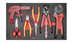 Jogo de Ferramentas p/ Eletricista FOAM3 7Pcs Teng Tools TEFX07A