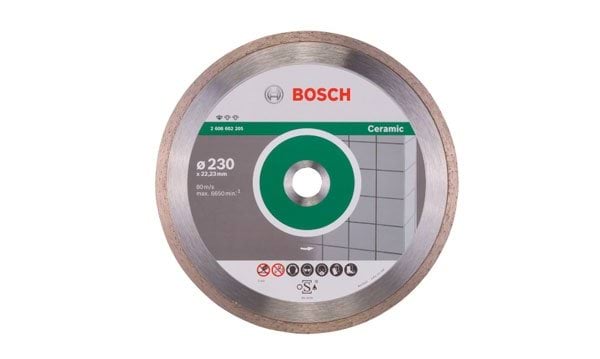 Disco de Diamante 230mm p/ Cerâmica Bosch 2608602205