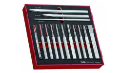 Kit de Punções e Cinzel FOAM2 14Pcs Teng Tools TEDPC14