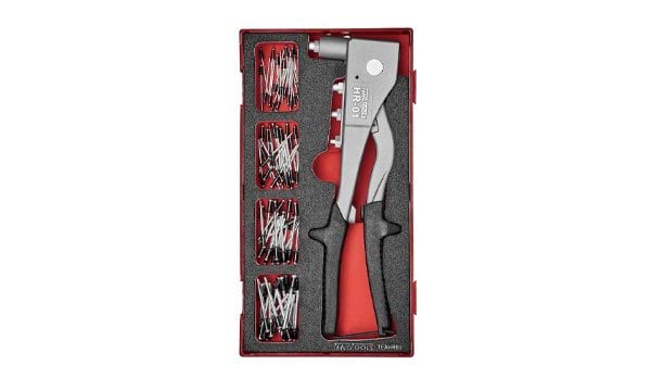 Kit de Pistola de Rebite FOAM1 81Pcs Teng Tools TEAHR81