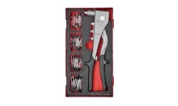 Kit de Pistola de Rebite FOAM1 81Pcs Teng Tools TEAHR81